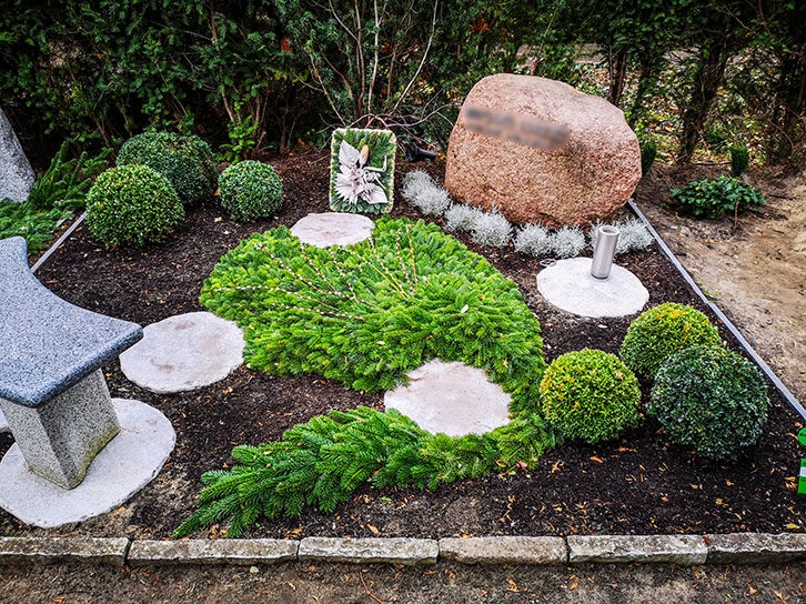 Ruhegemeinschaft Zentralfriedhof Friedrichsfelde - Zustand im Oktober 2025